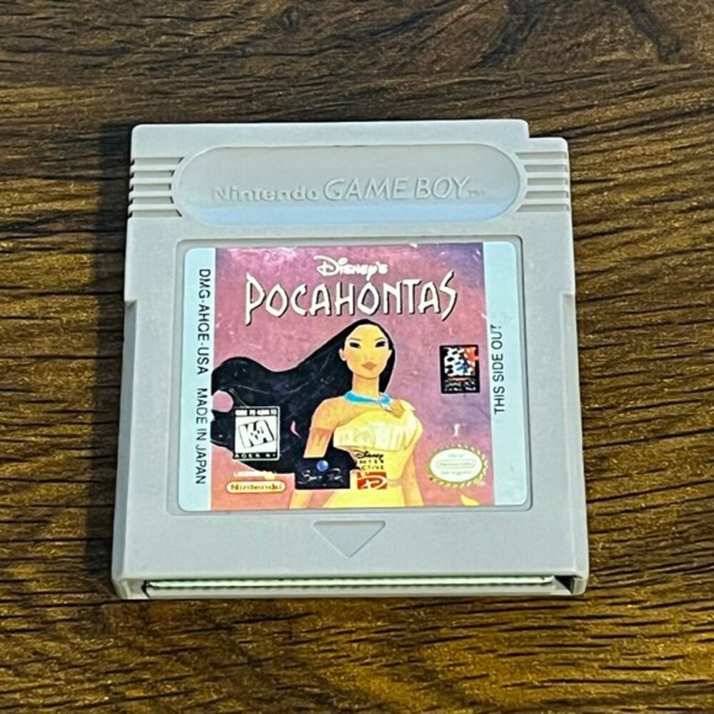 Pocahontas GameBoy Cart‎ Only Auth Nintendo 1996 Tested